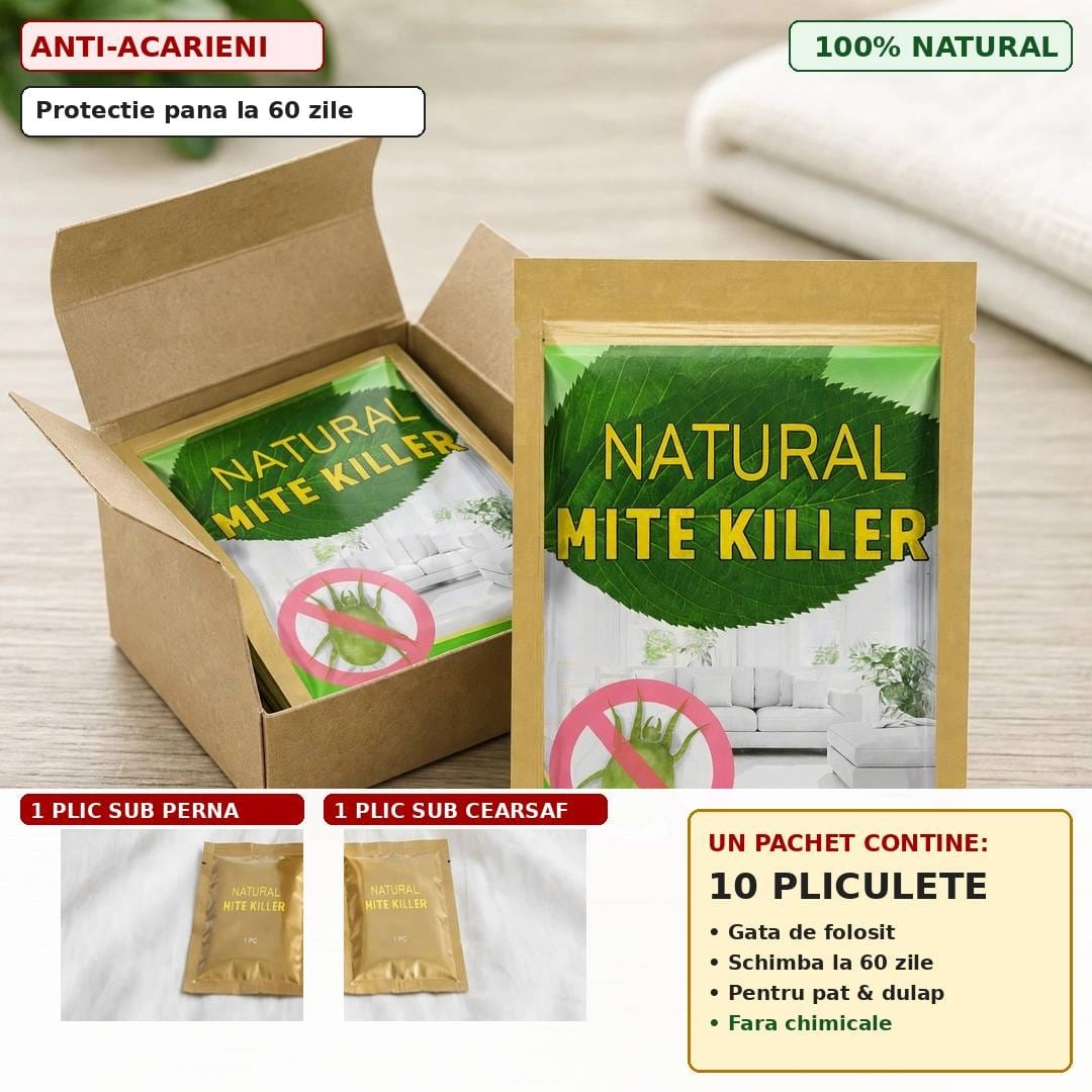 Plicuri Anti-Acarieni 100% Naturale